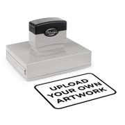 Upload Your Art Extra Large Pre-Inked Stamp