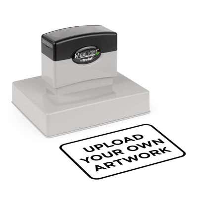 Upload Your Art Large Pre-Inked Stamp