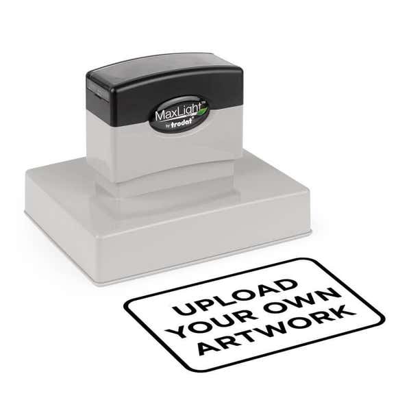Custom Logo Extra Large Pre-Inked Stamp