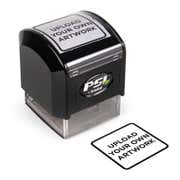 Upload Your Art Small Pre-Inked Stamp