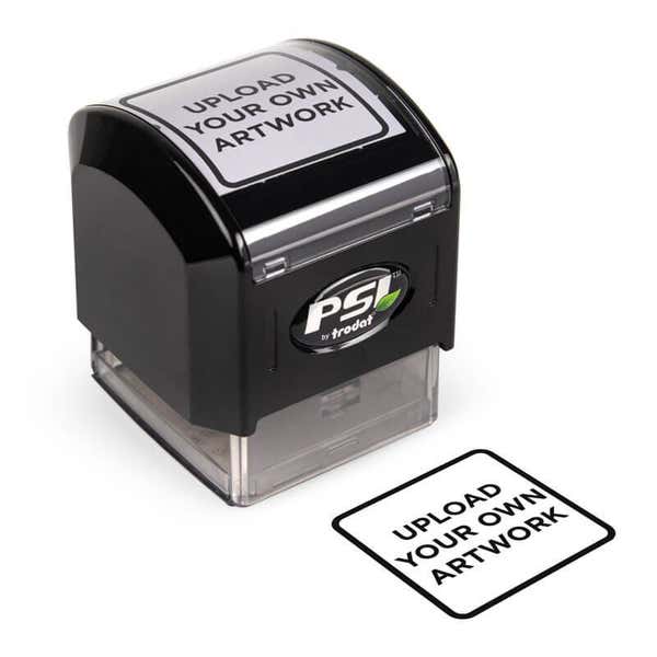 Upload Your Art Small Pre-Inked Stamp