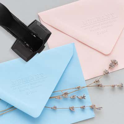 Mulhany Rectangular Return Address Embosser - alternate view