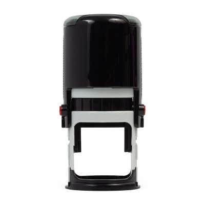 Custom Approval Stamp with Face Design - alternate view