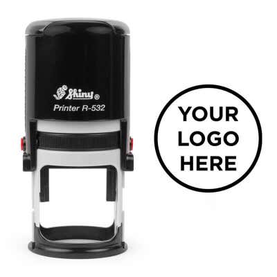 The Small Round Logo Stamp