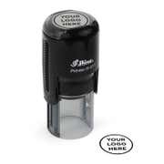 Mini Round Self-Inking Logo Stamp