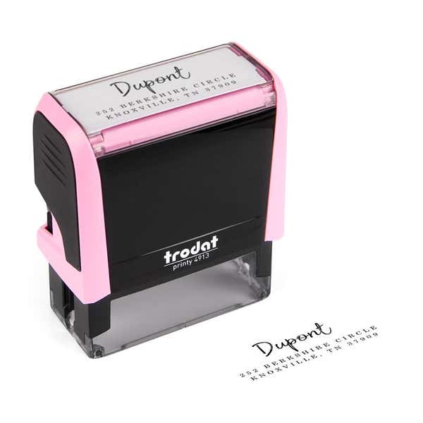Make Stamping letters fun with our Pink Stamp Body