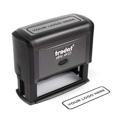 Large Custom Stamp for Rectangle Logos