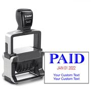 Trodat Professional Paid Date Stamp with Custom Text
