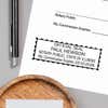 Example of Illinois Notary Pink Stamp Impression on Paper