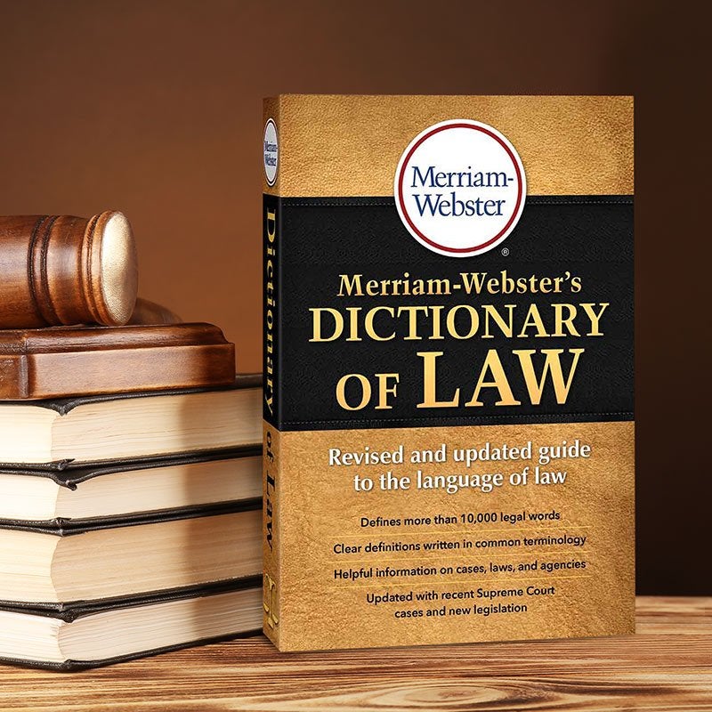 Merriam Webster's Dictionary of Law (legal lifestyle)