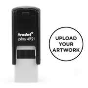 Round Logo Self-Inking Loyalty Custom Stamp