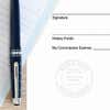 Michigan Notary Round Seal Embosser Example Impression