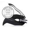 View of the Michigan Notary Round Seal Embosser with Impression Overlay