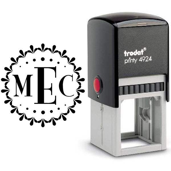 Deco Couture Monogram Stamp Body and Design