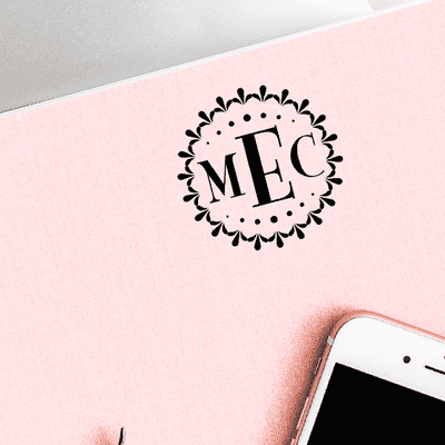 Deco Couture Monogram Stamp - alternate view
