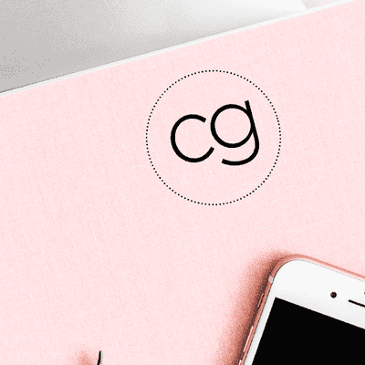 Playful Polka Dot Lowercase Monogram Stamp - alternate view