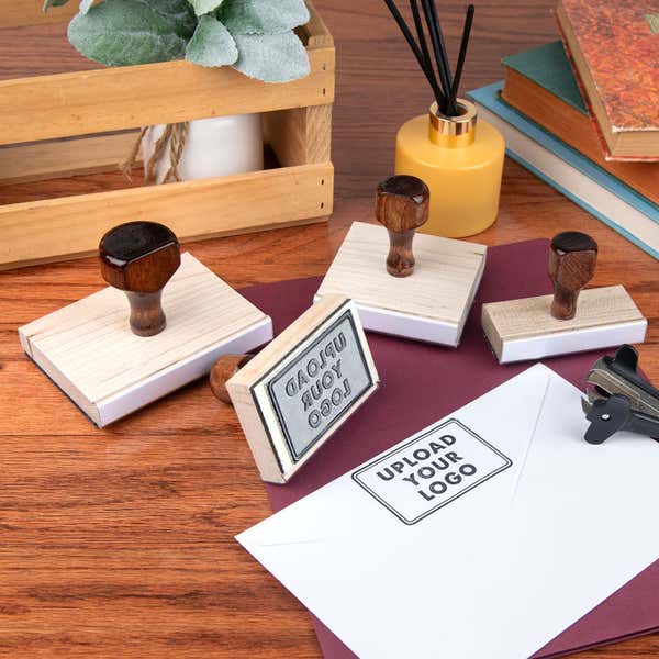 3 inch Custom Logo Stamp (Lifestyle)