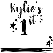 Custom Baby's 1st Milestone Craft Stamp