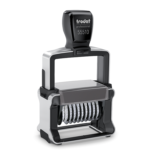 10 Digit Numberer & Text Professional 55510 Trodat Stamp