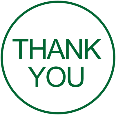 THANK YOU - alternate view