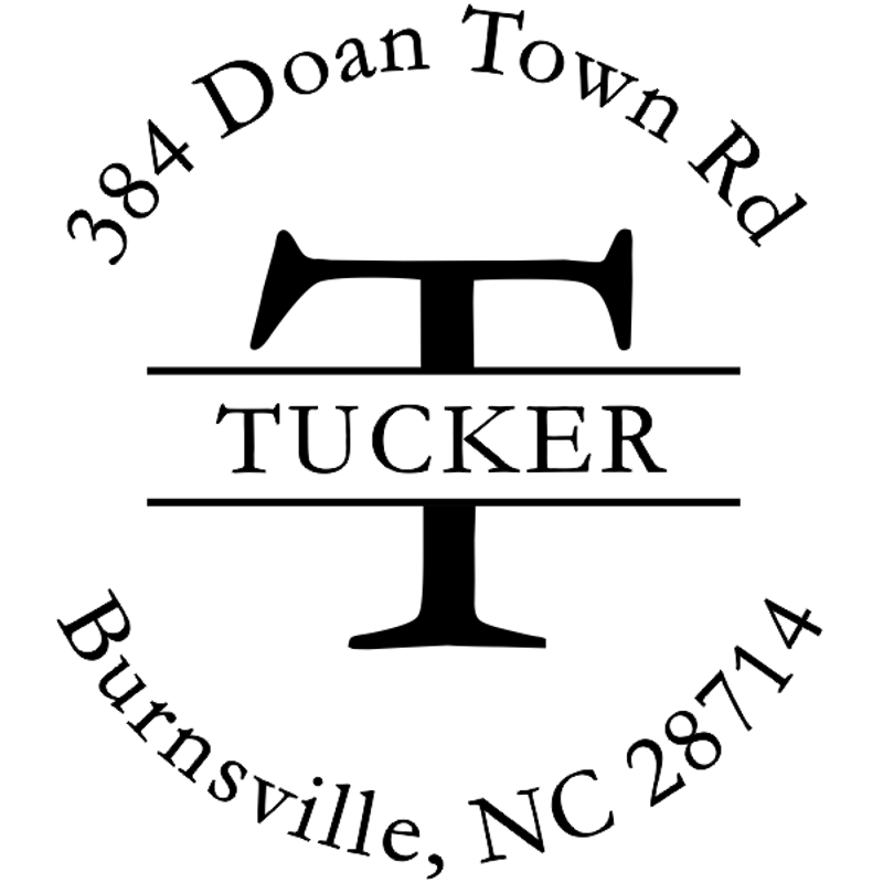 Tucker Address Luxury Embosser Seal