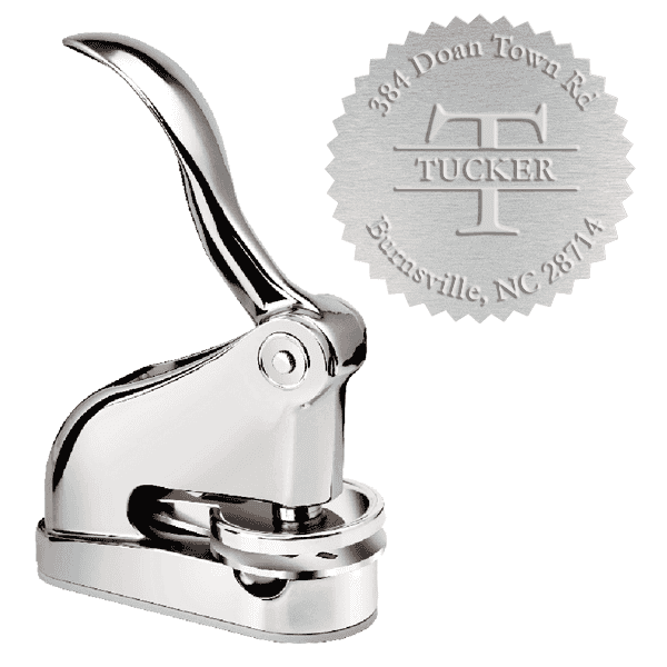 Tucker Address Luxury Embosser Seal