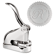 Calligraphy Monogram Address Luxury Embosser Seal