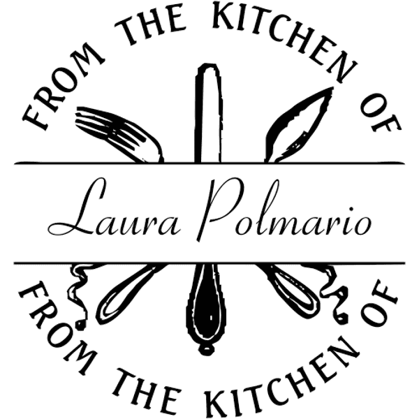 From the Kitchen Silverware Custom Stamp