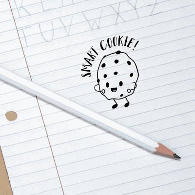 Smart Cookie Teacher Encouragement Stamp - alternate view
