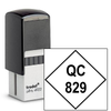 Diamond Shape QC Inspection Stamp
