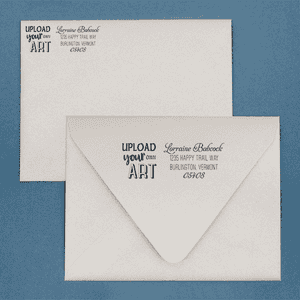 Custom Art Return Address Stamp Lifestyle