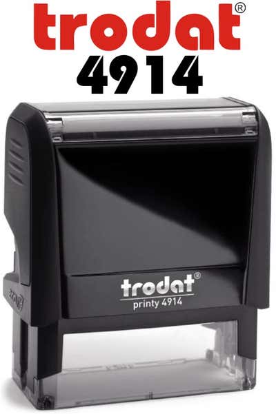 Trodat 4914 Custom 5 Line Text Stamp - alternate view