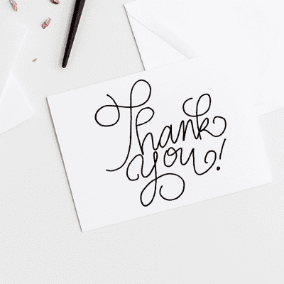 Thank You Stamp - alternate view