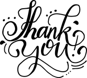 Fancy Thank You Stamp