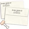 McDowell Deco Handwritten Address Stamp Imprint Examples on Envelopes