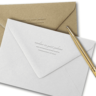 Jackson Handwritten Return Address Embosser - alternate view