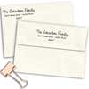 Robertson Family Handwritten Address Stamp Imprint Examples on Envelopes