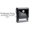 Robertson Family Handwritten Address Stamp Body and Imprint