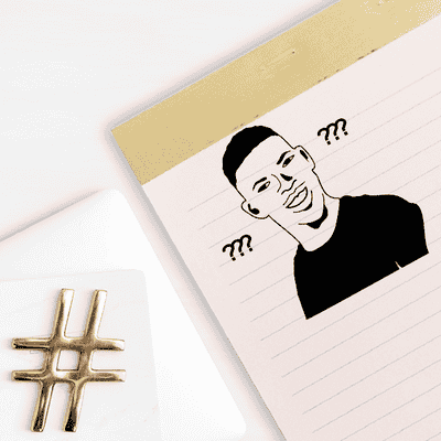 Confused Guy Meme Stamp - alternate view
