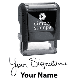 Small Signature Stamp Bottom Body and Design