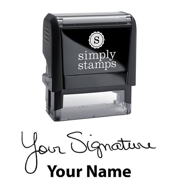Large Signature Stamp Bottom Body and Design