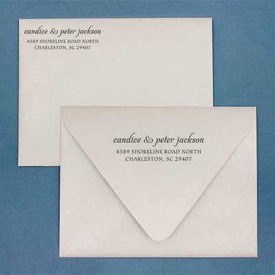 Jackson Handwritten Address Stamp - alternate view