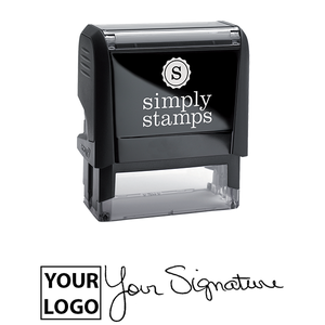 Large Signature Logo Stamp Body and Design