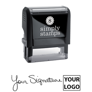 Large Right Logo Signature Stamp Body and Design