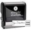 XL Right Logo Signature Stamp