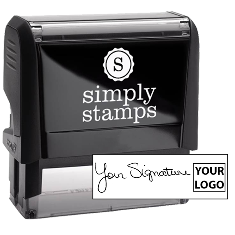 XL Right Logo Signature Stamp