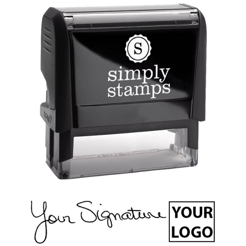 XL Right Logo Signature Stamp Body and Design