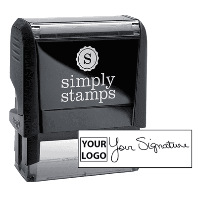 Medium Signature Logo Stamp