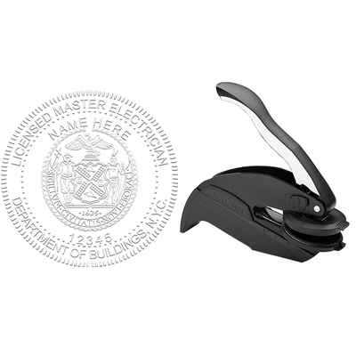New York Master Electrician Seal - alternate view