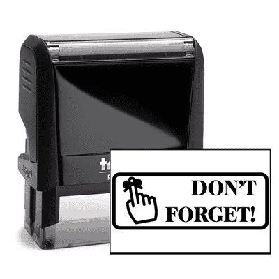 Don't Forget Stamp
